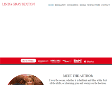 Tablet Screenshot of lindagraysexton.com